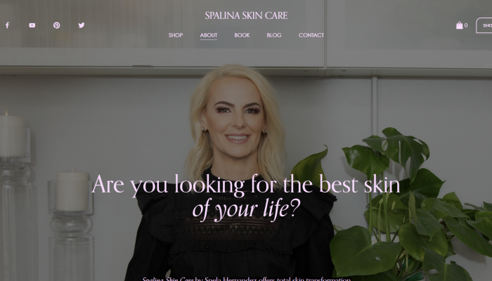 spalina skin care california